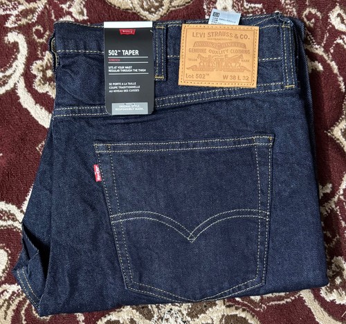 Levis 502 mens jeans - mens, taper