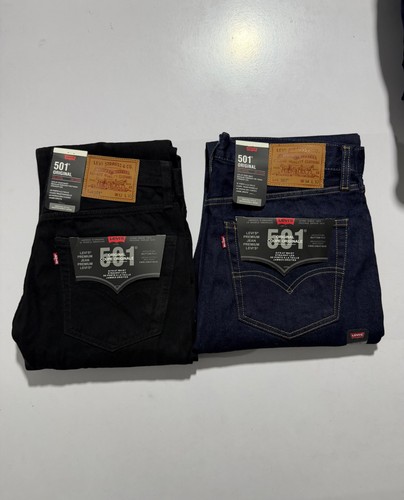 Levis 501 blue black - blue, &