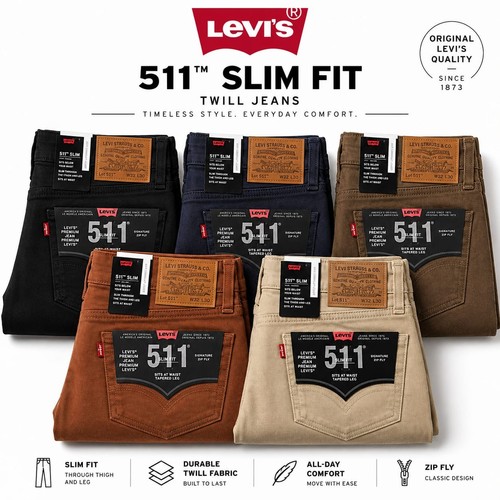 Levi 511 slim fit - slim, twill