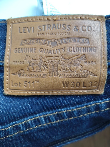 Levis strauss lot 511 - levis, slim