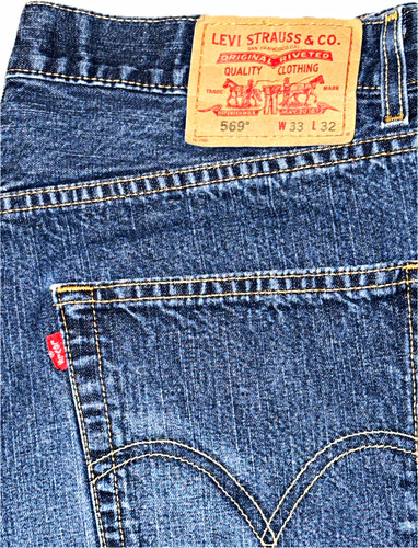 Levi men blue - blue, denim