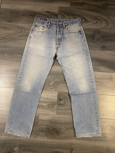 Vintage levis 501 jeans made - vintage,